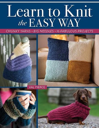 Learn to Knit the Easy Way, Val Pierce - Paperback - 9781639811113
