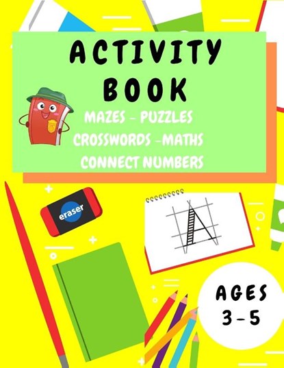 Activity Book Kids 3-5, Shanice Johnson - Paperback - 9781639982066