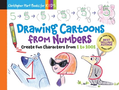 Drawing Cartoons From Numbers, Christopher Hart - Paperback - 9781640210127