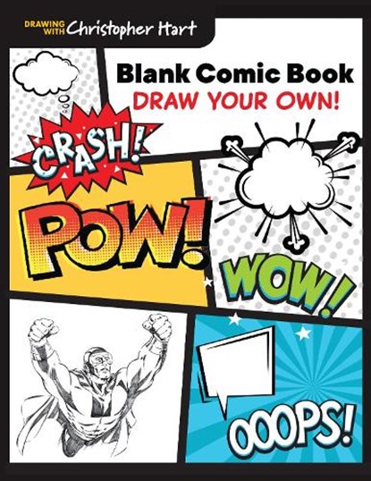 Blank Comic Book, Christopher Hart - Paperback - 9781640210332