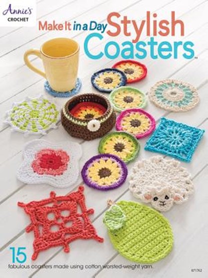 Make It In a Day: Stylish Coasters, Annie's Crochet - Paperback - 9781640250482