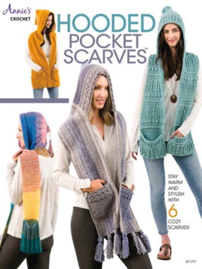 Hooded Pocket Scarves, Annie's Crochet - Paperback - 9781640251168