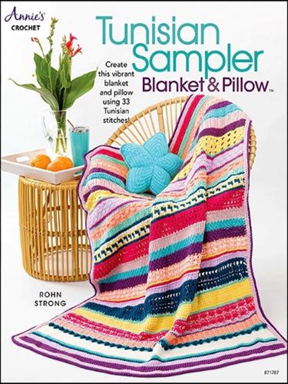 Tunisian Sampler Blanket & Pillow, Rohn Strong - Paperback - 9781640254794