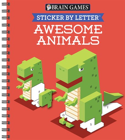 BRAIN GAMES - STICKER BY LETTE, Publications International Ltd ; Brain Games ; New Seasons - Paperback - 9781640305045