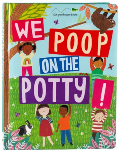 WE POOP ON THE POTTY (MOMS CHO, Little Grasshopper Books ; Jim Harbison - Gebonden - 9781640309470