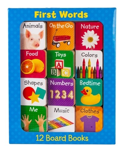 First Words (12 Board Book Set), Little Grasshopper Books - Gebonden - 9781640309487