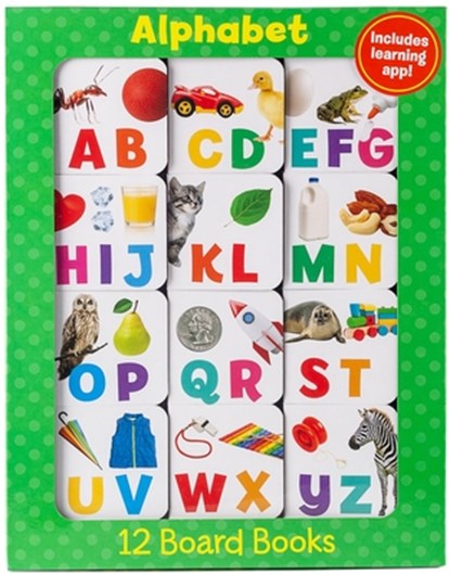 Alphabet (12 Board Book Set), Little Grasshopper Books - Gebonden - 9781640309494