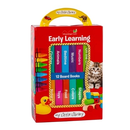 My Little Library: Early Learning - First Words (12 Board Books), Little Grasshopper Books - Gebonden - 9781640309982