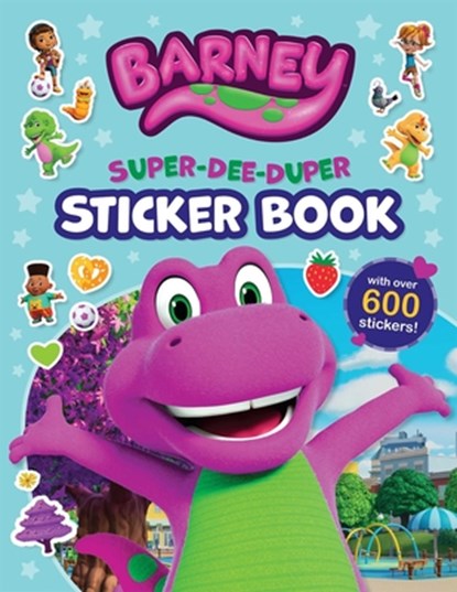 Barney: Super-Dee-Duper Sticker Book, Mattel - Paperback - 9781640365520