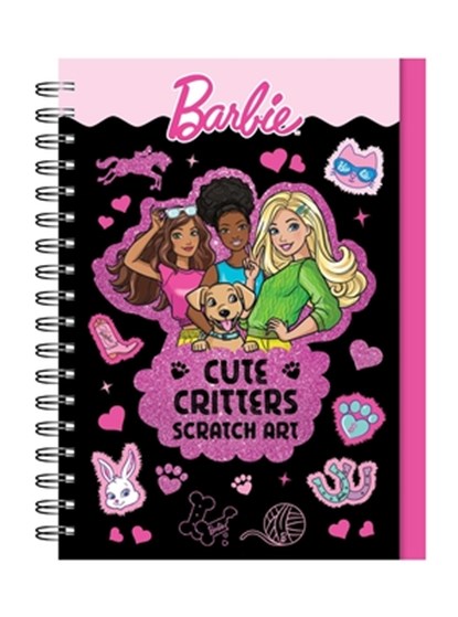 Barbie: Cute Critters Scratch Art, Mattel - Gebonden - 9781640365780