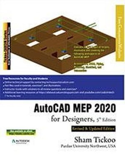 AutoCAD MEP 2020 for Designers, 5th Edition, Sham Tickoo - Ebook - 9781640570597