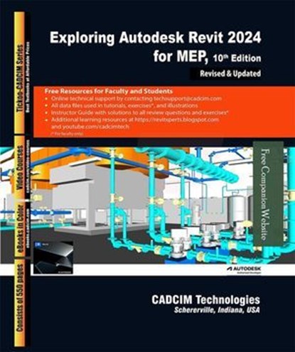 Exploring Autodesk Revit 2024 for MEP, 10th Edition, Sham Tickoo - Ebook - 9781640572355