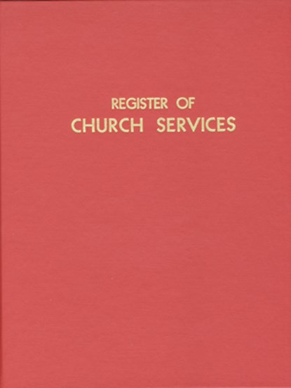 Register of Church Services: #400, Church Publishing Incorporated - Gebonden - 9781640655003