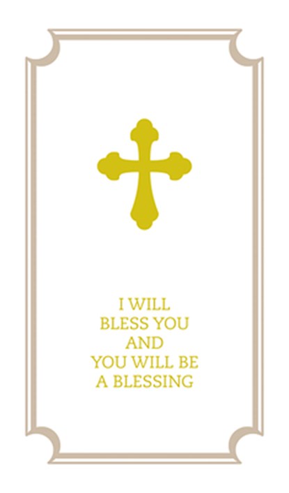 I Will Bless You and You Will Be a Blessing, Commemorative Wedding Booklet, Gift Edition, Church Publishing Incorporated - Paperback - 9781640655133