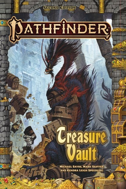 Pathfinder RPG Treasure Vault (P2), Michael Sayre ; Mark Seifter ; Kendra Leigh Speedling ; Logan Bonner ; Dan Cascone ; Jessica Catalan ; Kim Frandsen ; Andrew Geels ; Steven Hammond ; Sen. H.H.S. - Gebonden - 9781640784970