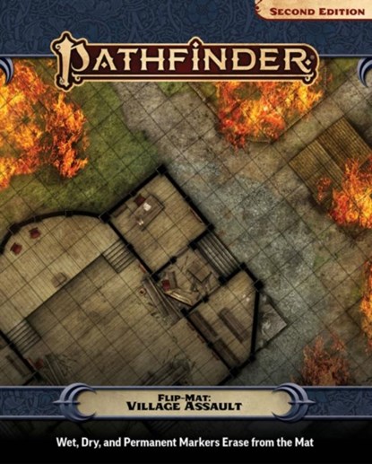 Pathfinder Flip-Mat: Village Assault, Jason Engle ; Stephen Radney-MacFarland - Paperback - 9781640786035