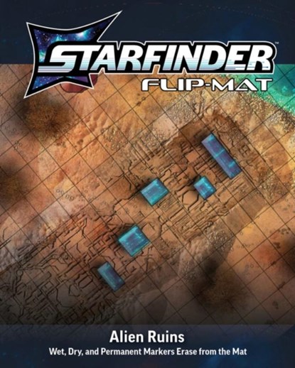 Starfinder Flip-Mat: Alien Ruins, Damien Mammoliti - Paperback - 9781640786486