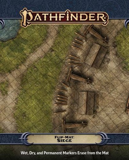Pathfinder Flip-Mat: Siege, Jason Engle ; Stephen Radney-MacFarland - Paperback - 9781640786950