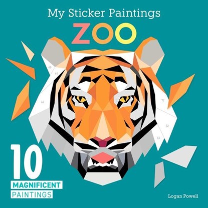 My Sticker Paintings: Zoo, Logan Powell - Paperback - 9781641243223