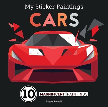 My Sticker Paintings: Cars, Logan Powell - Paperback - 9781641243261