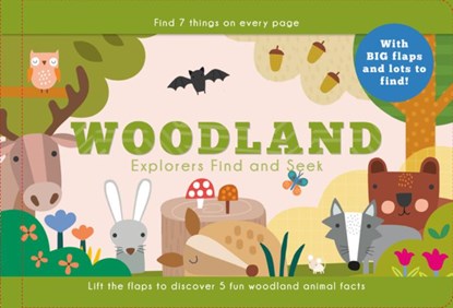 Woodland Explorers Find and Seek, Sarah Lock - Gebonden - 9781641244435