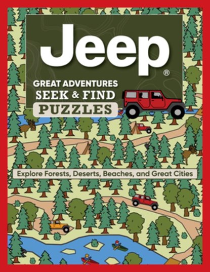 Jeep® Great Adventures Seek & Find Puzzles, D.L. Miller - Paperback - 9781641244695