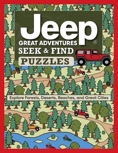 Jeep® Great Adventures Seek & Find Puzzles, D.L. Miller - Paperback - 9781641244695