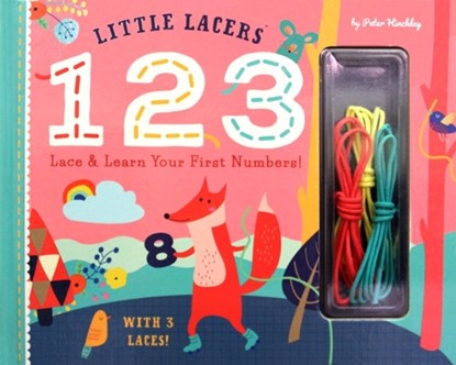 Little Lacers: 123, Peter Hinckley - Gebonden - 9781641700085