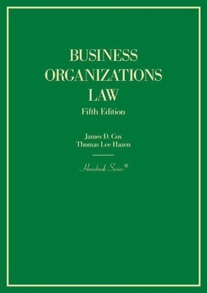 Business Organizations Law, James D. Cox ; Thomas Lee Hazen - Gebonden - 9781642424010