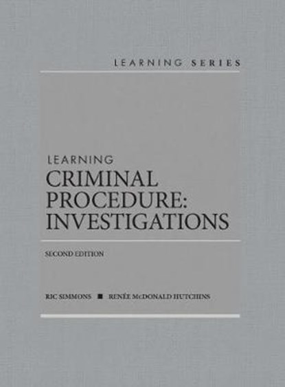 Learning Criminal Procedure, Ric Simmons ; Renee M. Hutchins - Paperback - 9781642424225