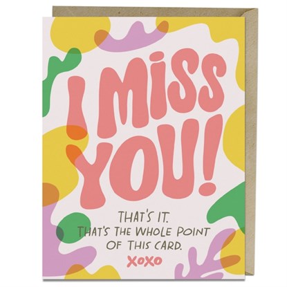 6-Pack Em & Friends I Miss You Greeting Card, Em & Friends - Losbladig - 9781642465266