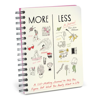 Em & Friends Julia Rothman More / Less Journal Guided Journal, Julia Rothman ; Em & Friends - Gebonden - 9781642465778