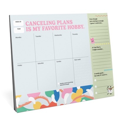 Em & Friends Struggle Is Real Weekly Desktop Planner, Em & Friends - Gebonden - 9781642465914