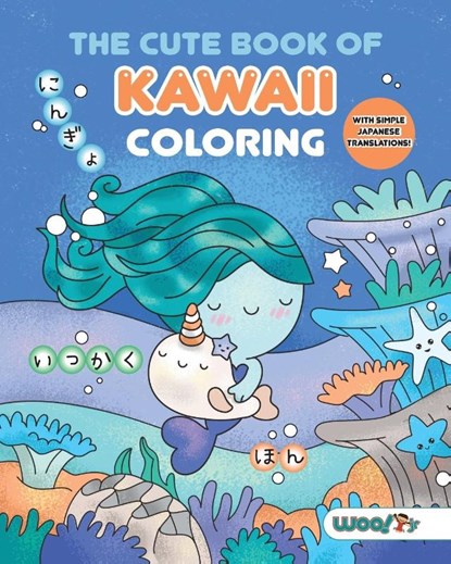 The Cute Book of Kawaii Coloring, Woo! Jr. Kids Activities - Paperback - 9781642507034