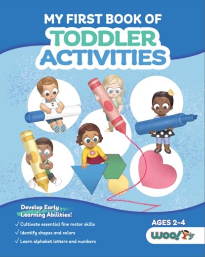 My First Book of Toddler Activities, Woo! Jr. Kids Activities - Paperback - 9781642507119