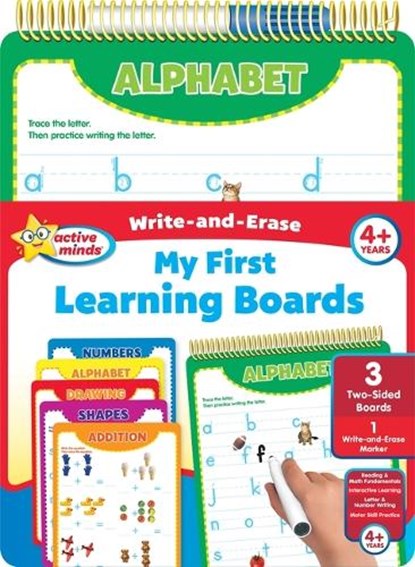 Active Minds Write-And-Erase My First Learning Boards, Sequoia Children's Publishing - Gebonden - 9781642690279