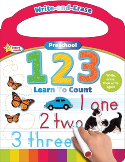 Active Minds Write-And-Erase Preschool 123, Sequoia Children's Publishing - Gebonden - 9781642694307