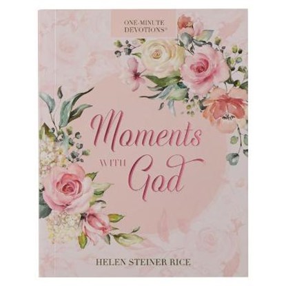 One-Minute Devotions Moments with God, Christian Art Gifts - Paperback - 9781642721584