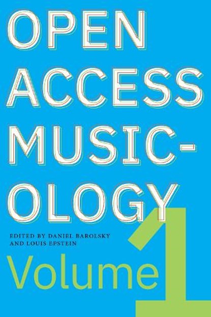 Open Access Musicology, Louis Epstein - Paperback - 9781643150215