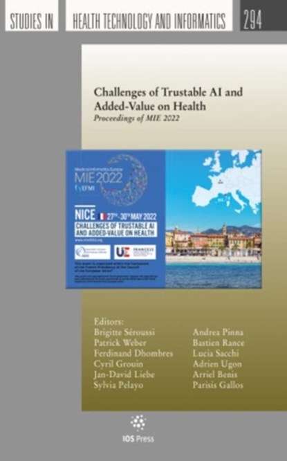 Challenges of Trustable AI and Added-Value on Health, Patrick Weber ; Ferdinand Dhombres ; Cyril Grouin - Paperback - 9781643682846