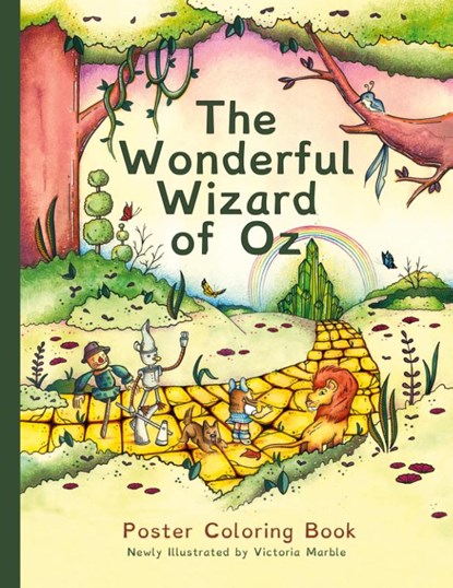The Wonderful Wizard of Oz Poster Coloring Book, L. Frank Baum - Paperback - 9781643723242