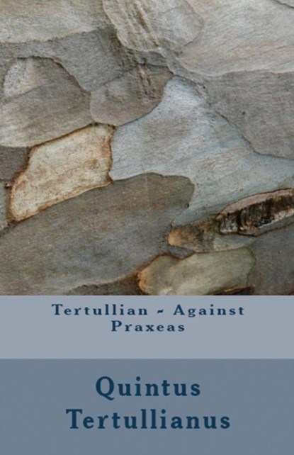 Against Praxeas, Tertullian - Paperback - 9781643731018