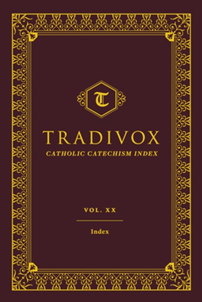 Tradivox Vol 20: Index, Sophia Institute Press - Gebonden - 9781644133880
