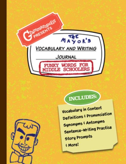 Funky Words for Middle Schoolers Vocabulary and Writing Journal, Grammaropolis - Paperback - 9781644420492
