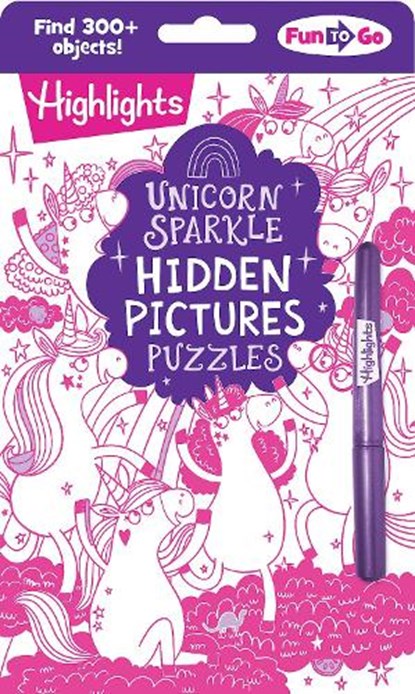 Unicorn Sparkle Hidden Pictures Puzzles, Highlights - Paperback - 9781644728444