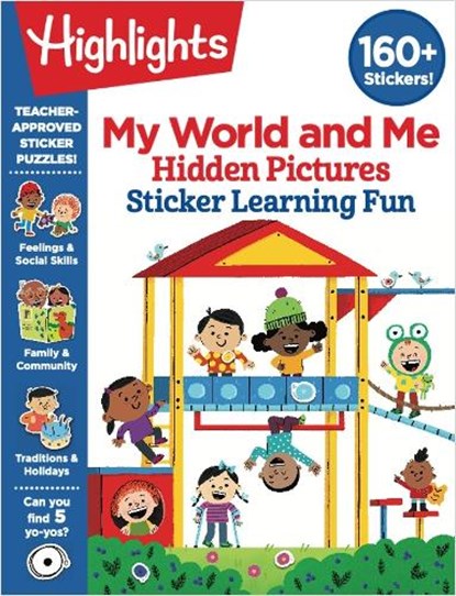 My World and Me Hidden Pictures Sticker Learning Fun, Highlights Learning - Paperback - 9781644728666
