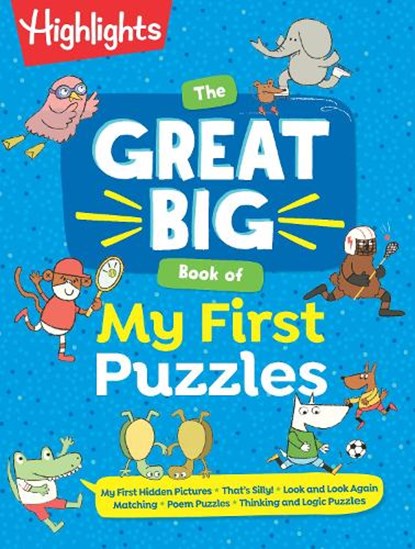 The Great Big Book of My First Puzzles, Highlights - Paperback - 9781644728734