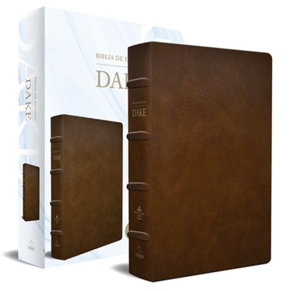 Rvr 1960 Biblia de Estudio Dake, Tamaño Grande, Piel Marrón / Spanish Rvr 1960 Dake Study Bible, Large Size, Brown Leather, Reina Valera Revisada 1960 - Paperback - 9781644733660