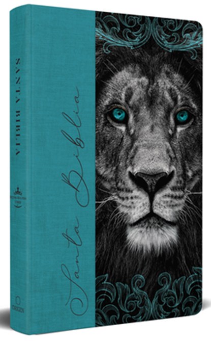 Biblia Rvr 1960 Letra Grande, Tamaño Manual, Tapa Dura de Tela León Aguamarina / Spanish Bible Rvr 1960 Handy Size Large Print Hardcover Cloth Lion Aq, Reina Valera Revisada 1960 - Gebonden - 9781644737767