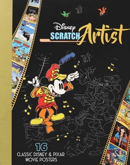 Disney Scratch Artist: Classic Disney & Pixar Movie Posters, Bill Scollon - Paperback - 9781645173892